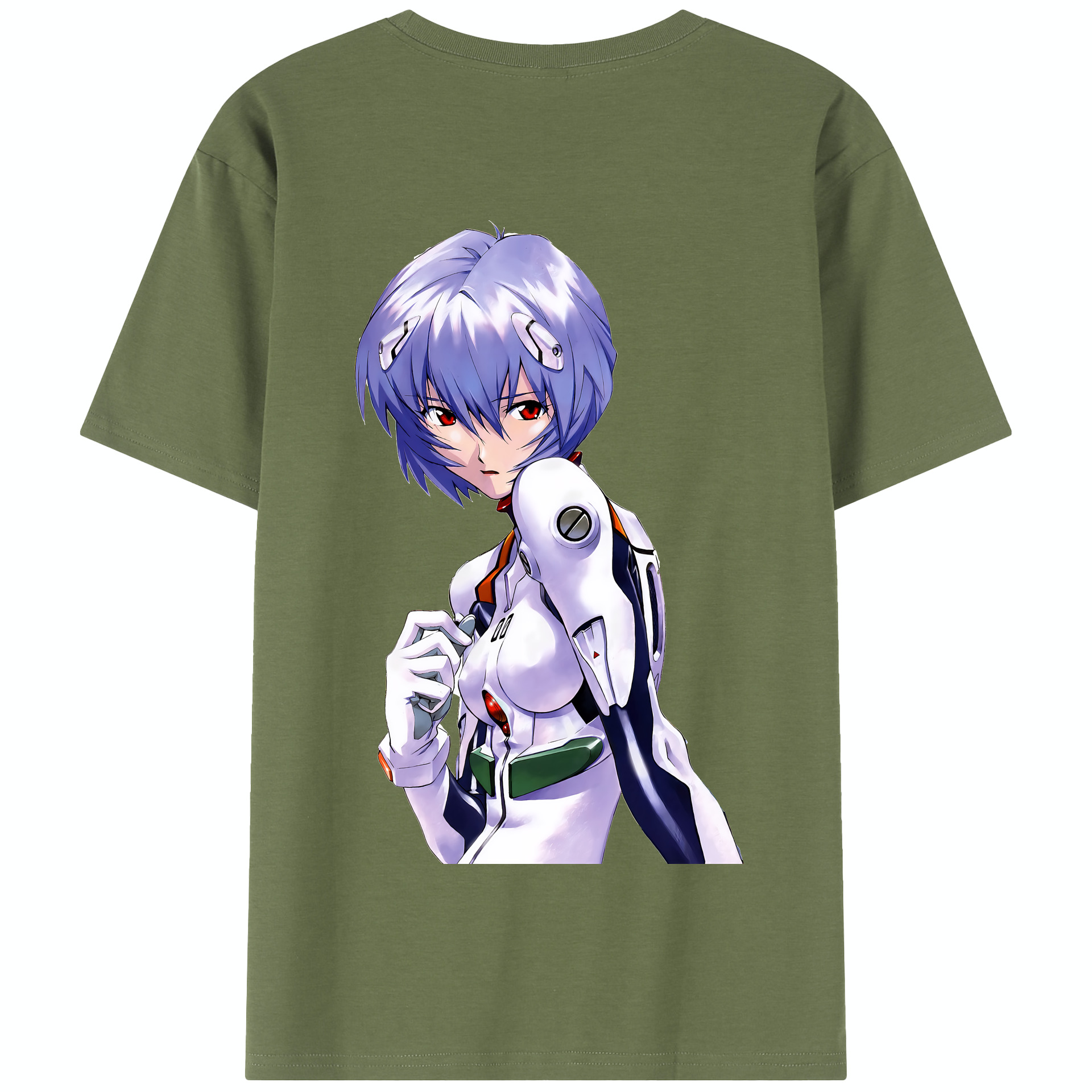 （画像用） EVA 新世紀エヴァンゲリオン 綿100％半袖Tシャツ（背面プリント）